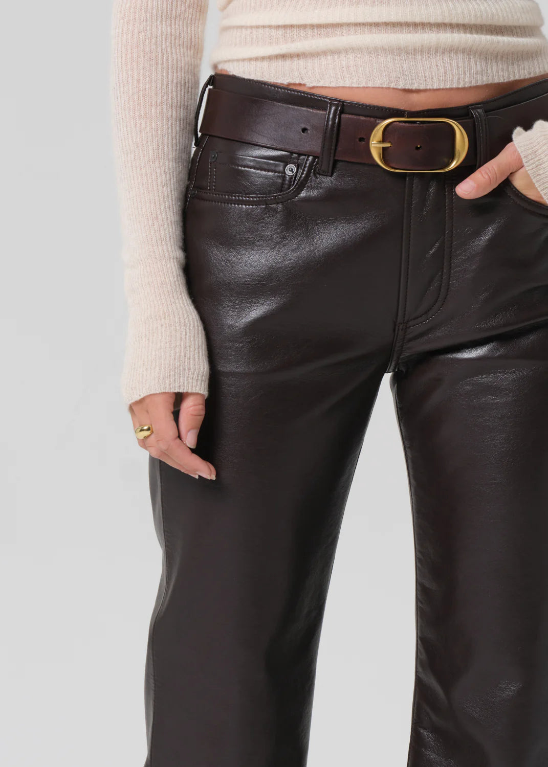 Genova Leather Jean