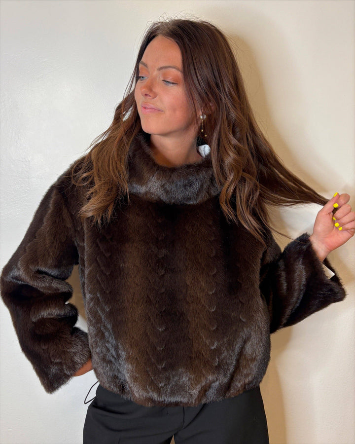 Sloane Mink Pullover