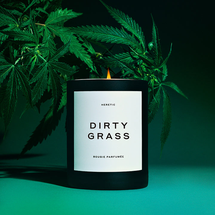 Dirty Grass Candle