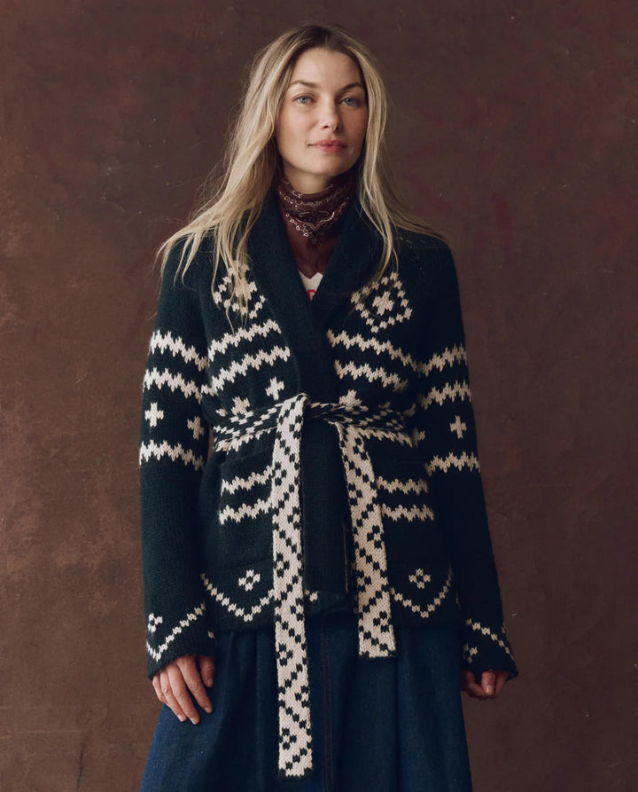 Reversible Shepard Cardigan