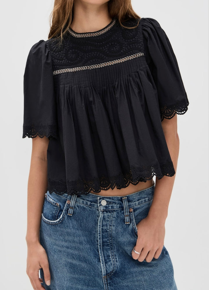 Larissa Embroidery Top
