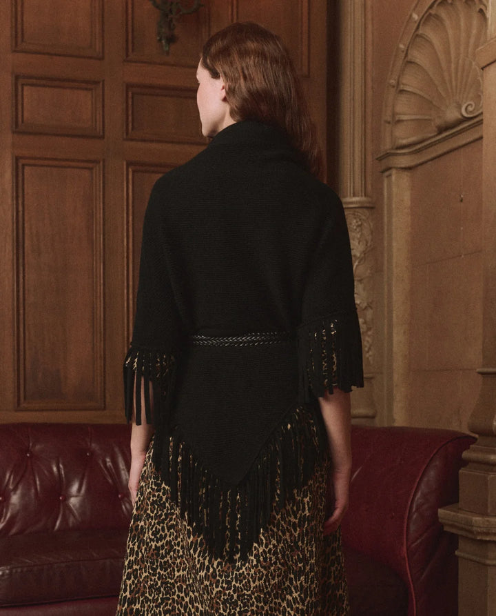 Fringe Sweater Scarf