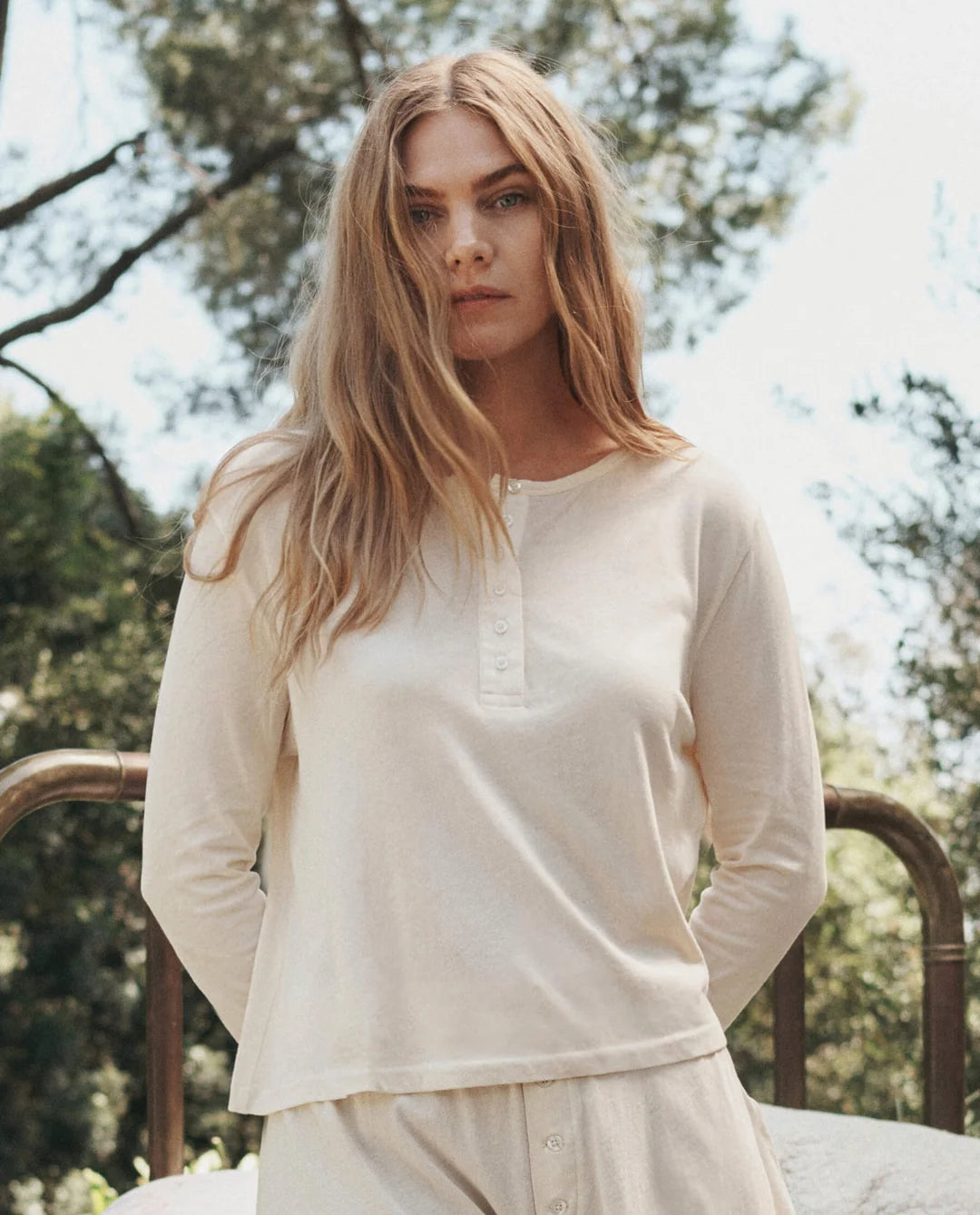 Crop Sleep Henley
