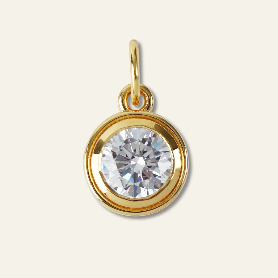 Large Bezel Charm