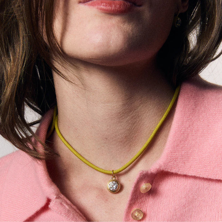 Peridot Necklace Cord