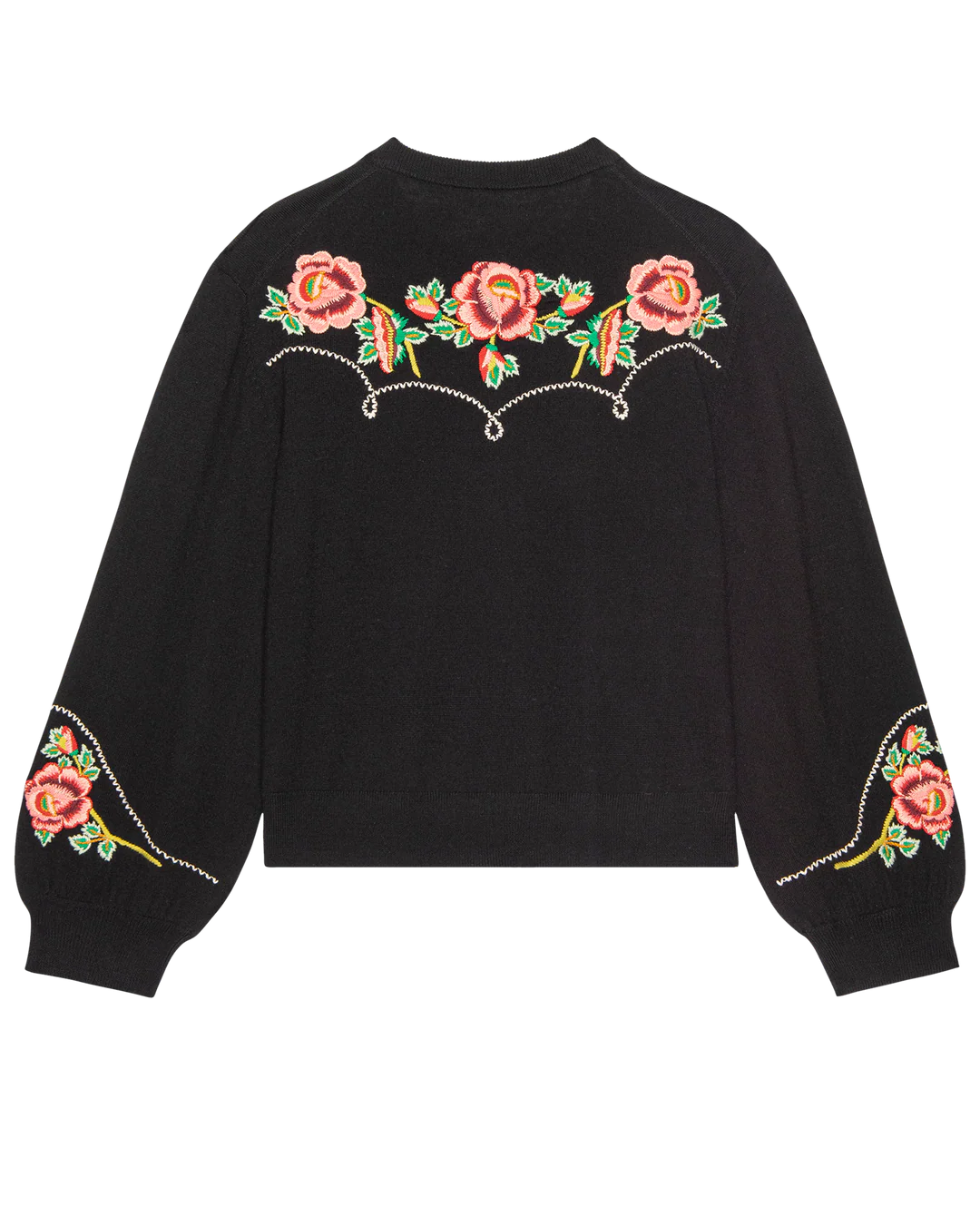 Heirloom Rose Western Cardigan