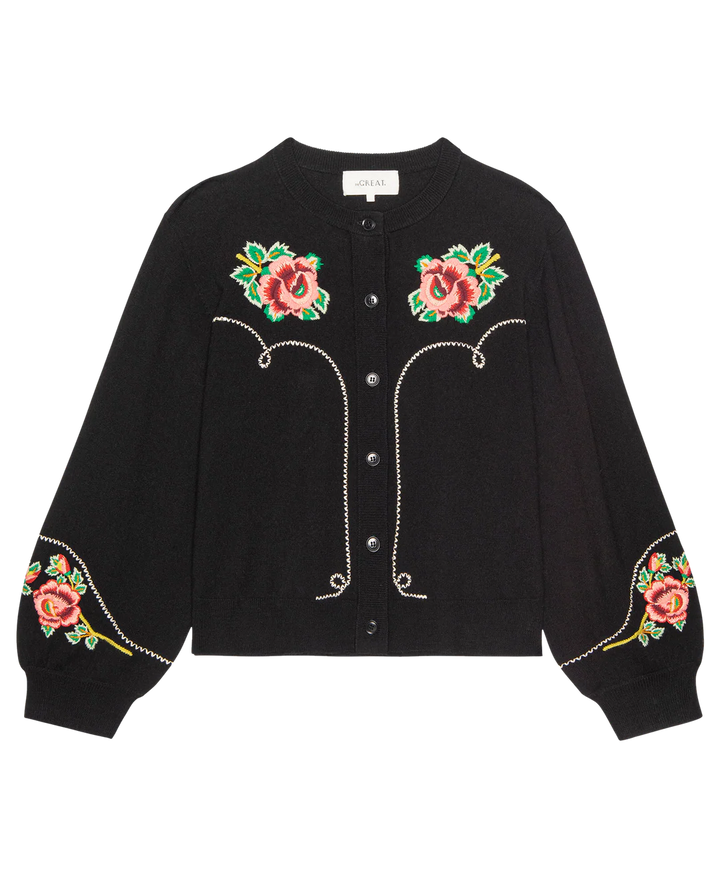 Heirloom Rose Western Cardigan
