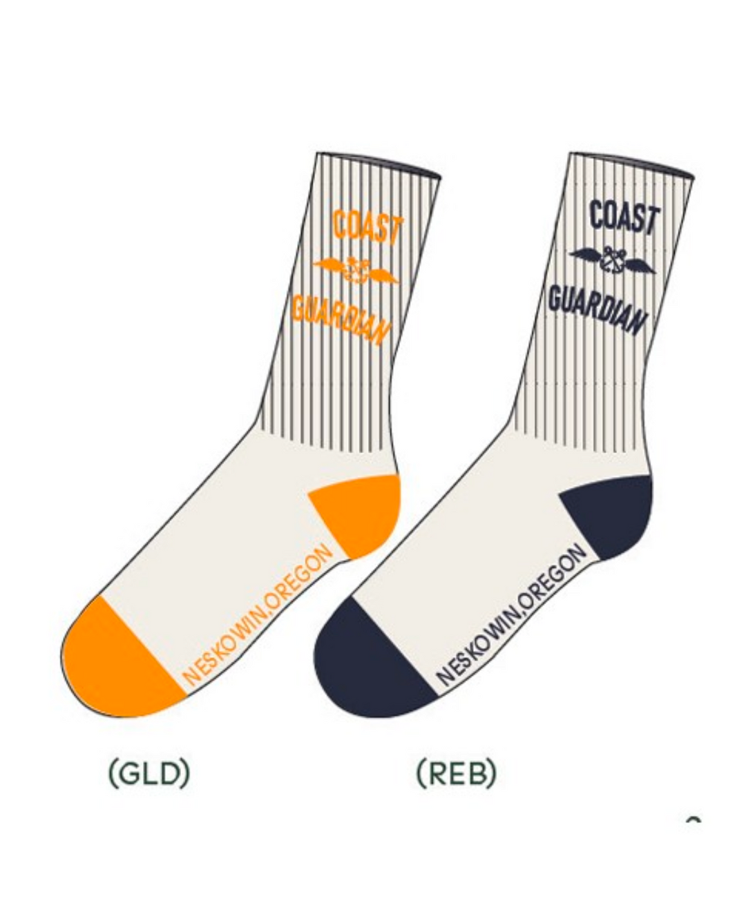 Coast Guardian Angel Socks