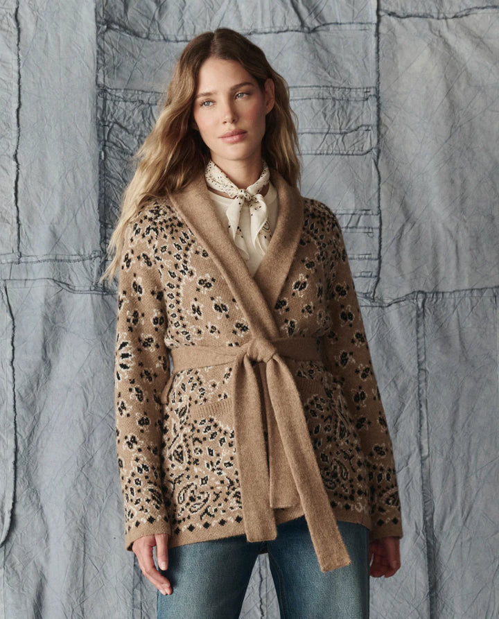 Bandana Riding Cardigan