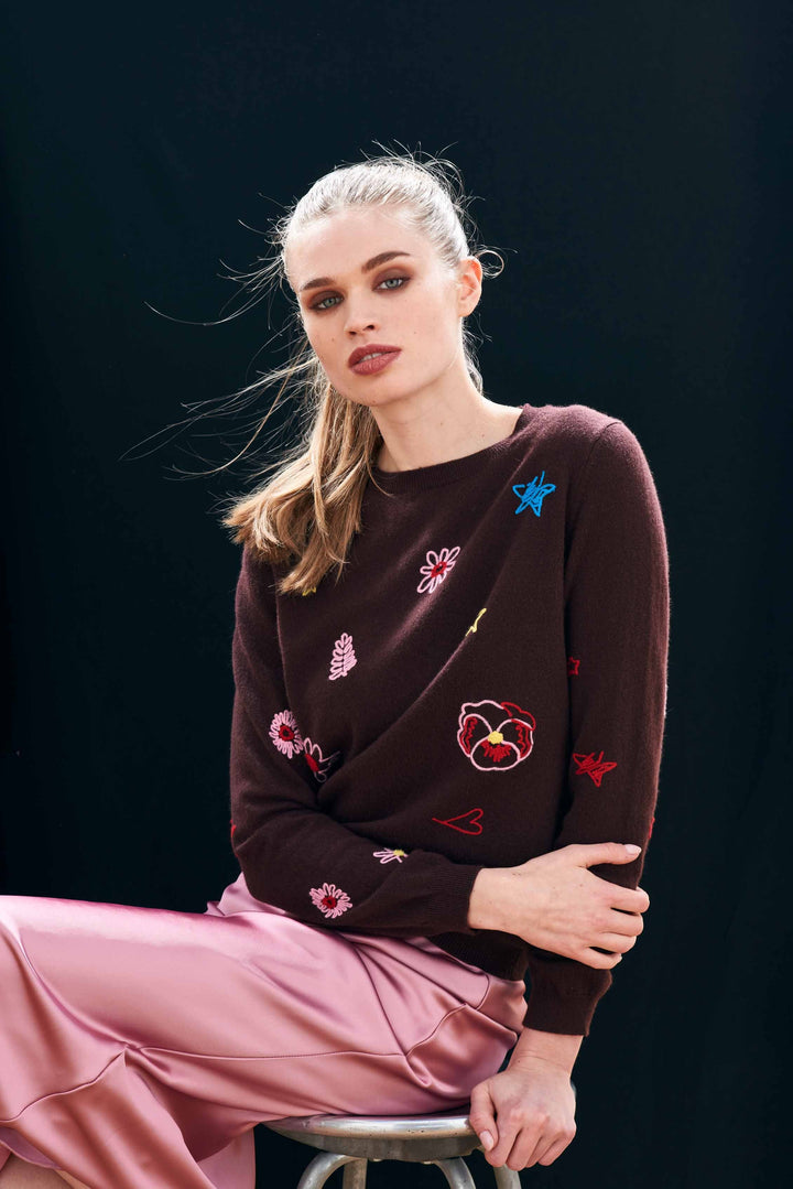 Floral Tribute Crewneck