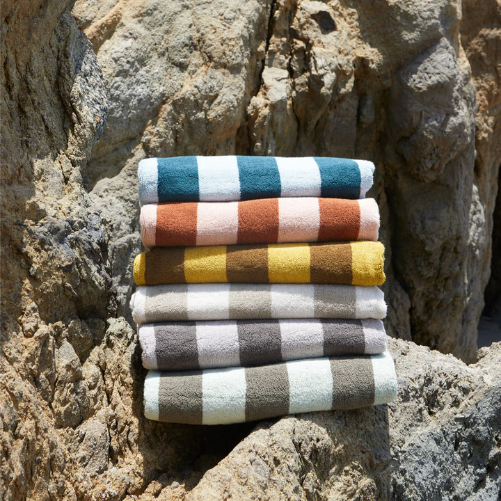 Simple Striped Hand Towel